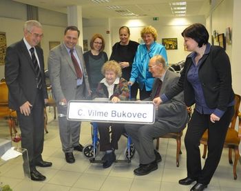ČASTNA OBČANKA OBČINE TREBNJE, GA. VILMA BUKOVEC SE JE POSLOVILA