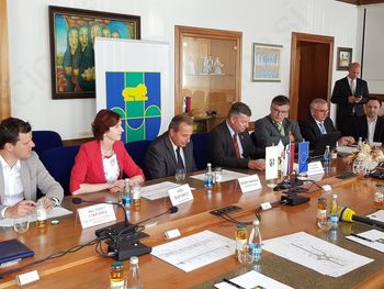 Dr. Peter Gašperšič, minister za infrastrukturo v Trebnjem