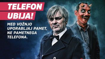 "Med vožnjo uporabljaj pamet, ne pametnega telefona"