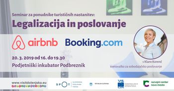 Brezplačne delavnice za ponudnike na Dolenjskem