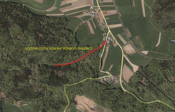 OBČINA TREBNJE USPEŠNO PRIDOBILA NEPOVRATNA SREDSTVA ZA IZGRADNJO GOZDNE CESTE DOLENJE PONIKVE–TRAVNICE