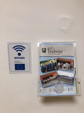 Brezplačno omrežje WiFi4EU tudi v Trebnjem