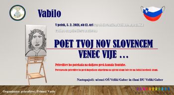 VOŠČILO OB SLOVENSKEM KULTURNEM PRAZNIKU