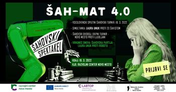 VABLJENI NA EDINSTVENI ŠAHOVSKI SPEKTAKEL ŠAH-MAT 4.0