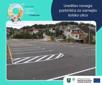 NOVO PARKIRIŠČE ZA VARNEJŠO ŠOLSKO ULICO