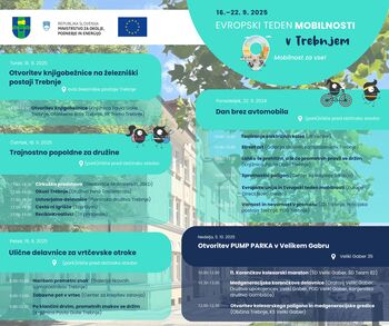 DOGODKI V ČASU EVROPSKEGA TEDNA MOBILNOSTI