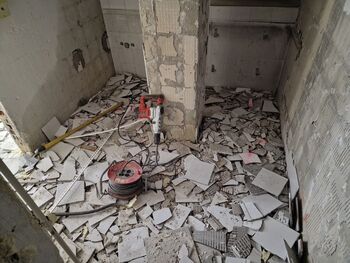 ZAČELA SE JE PRENOVA DVORANE STIK