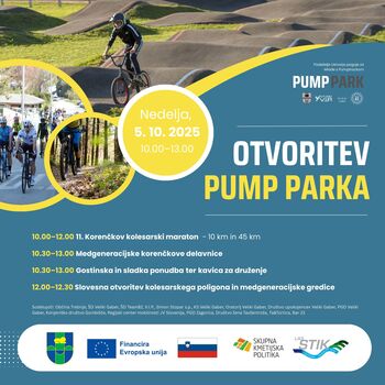 PRED NAMI JE PESTER VIKEND V PUMP PARKU VELIKI GABER