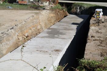 REKONSTRUKCIJA PREPUSTA POD LOKALNO CESTO V NASELJU KRTINA