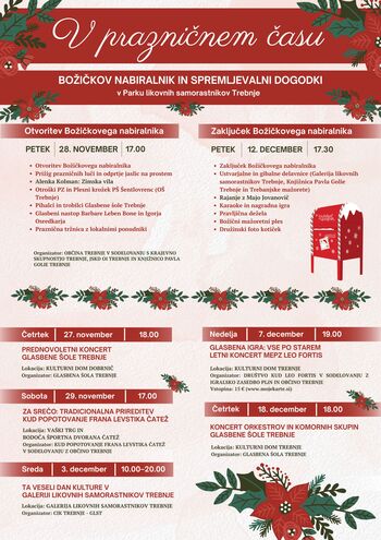 PRAZNIČNO DOGAJANJE V OBČINI TREBNJE