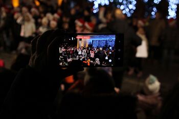 PRIŽIG PRAZNIČNIH LUČK V TREBNJEM