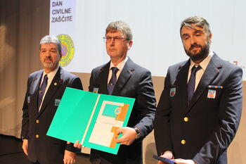 BORUT KOLENC IN PGD SELA PRI ŠUMBERKU PREJELA PRIZNANJE CIVILNE ZAŠČITE