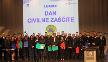 BORUT KOLENC IN PGD SELA PRI ŠUMBERKU PREJELA PRIZNANJE CIVILNE ZAŠČITE