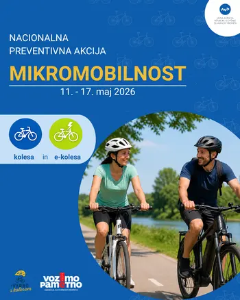ZA VARNEJŠO KOLESARSKO SEZONO ZA VARNEJŠO KOLESARSKO SEZONO
