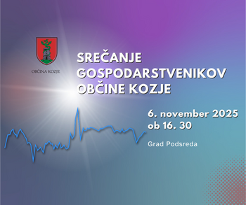 SREČANJE GOSPODARSTVENIKOV OBČINA KOZJE