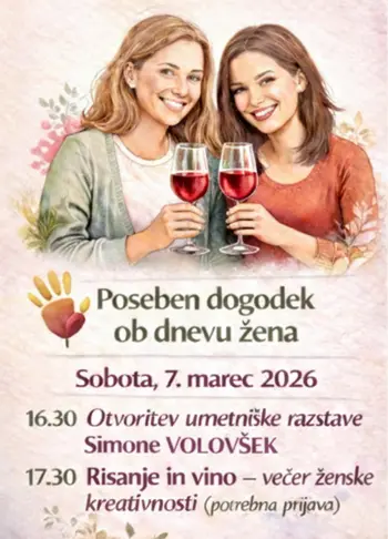 Dogodek ob dnevu žena - Večer ženske kreativnosti