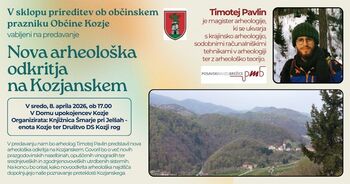 Predavanje Nova arheološka odkritja na Kozjanskem
