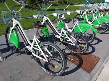 Povečan pojav vandalizma na sistemu souporabe koles