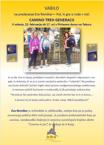 CAMINO TREH GENERACIJ