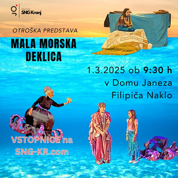 Otroška predstava: MALA MORSKA DEKLICA