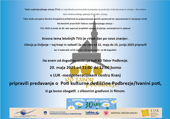 POT KULTURNE DEDIŠČINE - predavanje