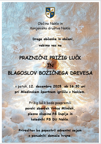 PRAZNIČNI PRIŽIG LUČK