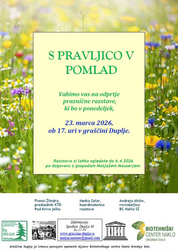 PRAZNIČNA RAZSTAVA V GRAŠČINI DUPLJE