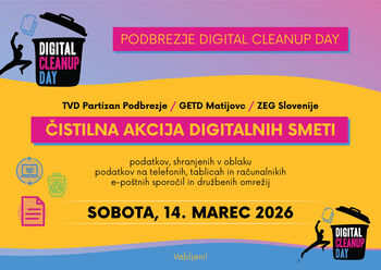 ČISTILNA AKCIJA DIGITALNIH SMETI