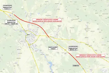 Zapora avtocestnega priključka Kranj - zahod zaradi vzdrževalnih del