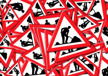 ZAPORE PROMETA NA CESTI RENEK - REČICA OB SAVINJI