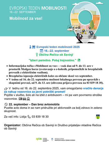 EVROPSKI TEDEN MOBILNOSTI 2025