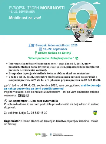 EVROPSKI TEDEN MOBILNOSTI 2025