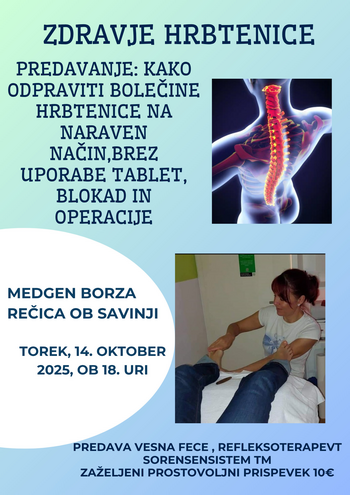 Zdravje hrbtenice; Kako rešiti težave na naraven način