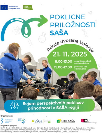 POKLICNE PRILOŽNOSTI V SAŠA REGIJI