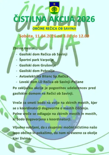 VABILO - ČISTILNA AKCIJA 2026 VABILO - ČISTILNA AKCIJA 2026