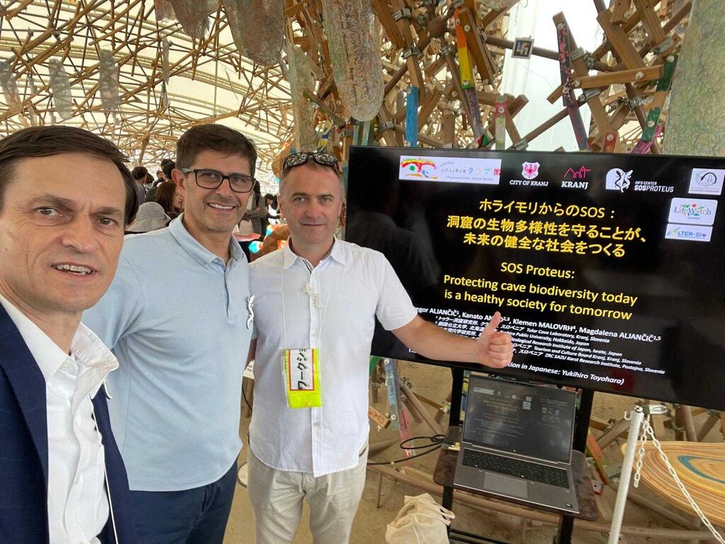 »Kranjska« človeška ribica na Expu 2025 v Osaki