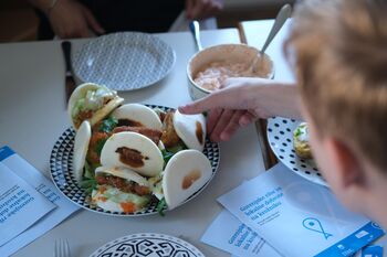 Mladi v Kranju pripravljali ribje jedi