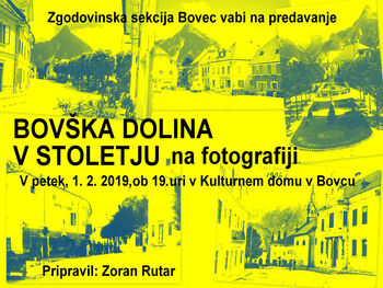Bovška dolina v stoletju na fotografiji