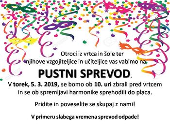 Pustni sprevod